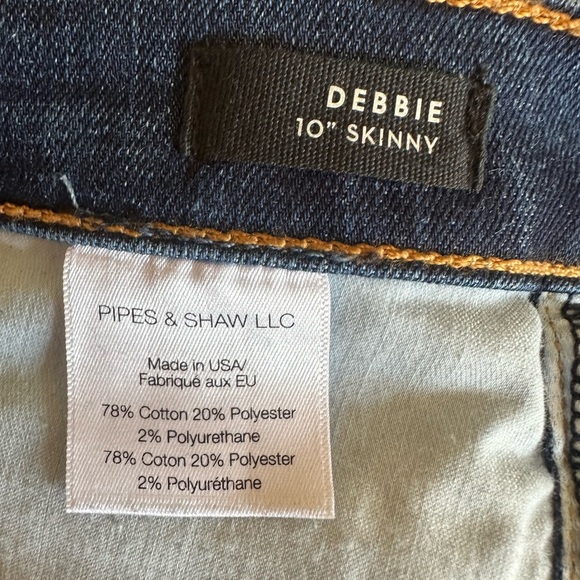 Veronica Beard Debbie 10” skinny jeans. Medium wash, high rise, size 30 - Picture 6 of 8